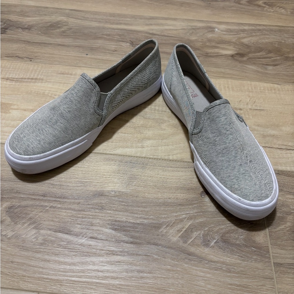 Keds Gray Slip-On Women's Sneakers